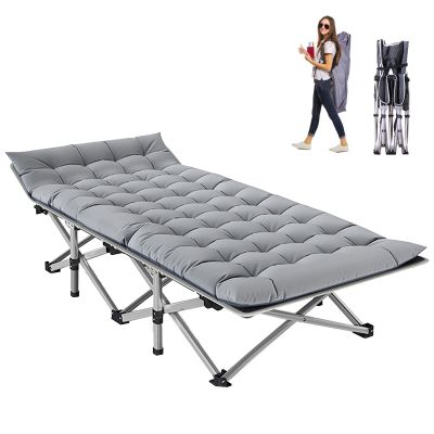 Barbella Folding Camping Cot, Folding Cot Camping Cots for Adults, Portable Sleeping Cot with Mattress Foldable Outdoor Bed Camp Cots Guest Bed with Carry Bag for Home, Office & Outdoor Use