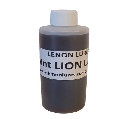 Lenon's Urine Choose Grey Fox, Rabbit, Mountain Lion, Raccoon, Doe Urine and Buck Urine - 4 oz to Gallon (Mountain Lion Urine, 4 oz Bottle)