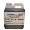 Lenon's Urine Choose Grey Fox, Rabbit, Mountain Lion, Raccoon, Doe Urine and Buck Urine - 4 oz to Gallon (Grey Fox Urine, Half Gallon Bottle) view 1