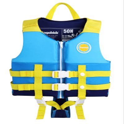 Gogokids Toddler Swim Vest, Kids Floaties for Boys Girls 20-30-40-50-60-70 pounds, Float Jacket with Adjustable Safety Strap, Pool Floation Swimwear for Children, Age 1-9 Years