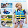 Gogokids Toddler Swim Vest, Kids Floaties for Boys Girls 20-30-40-50-60-70 pounds, Float Jacket with Adjustable Safety Strap, Pool Floation Swimwear for Children, Age 1-9 Years view 2