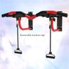 OSCCAR Fitness Training Pull Up Bar for Men & Women Wall-Mounted Horizontal Bar-Traction Rope, Home-Gym Muscle Exercise Equipment, Sandbag Swing Frame, Weight 200kg (Color : Red) view 2