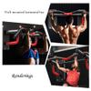 OSCCAR Fitness Training Pull Up Bar for Men & Women Wall-Mounted Horizontal Bar-Traction Rope, Home-Gym Muscle Exercise Equipment, Sandbag Swing Frame, Weight 200kg (Color : Red) view 3