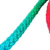 R inbow Color Rhythmic Gymn stics Rope - Solid Competition rts Tr ining Rope for Improved Perform nce view 2