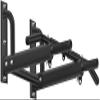 OSCCAR Strength Training Pull Up Bar Pull-Up Bars Wall-Mounted Chin Up Bar, Home Gym Horizontal Bar, Children's Swing Frame, Strength EquipmentLoad 300kg view 1