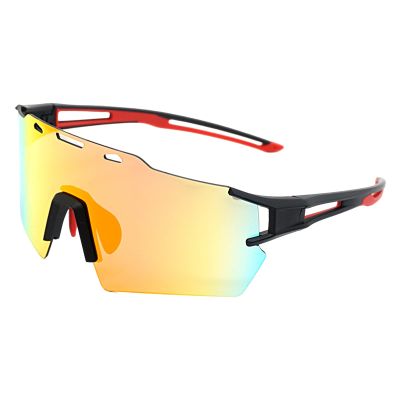clinmday 1 Pair Unisex Ultra Light Goggles,Impact Resistant Anti-UV Ultra Light Goggles for Outdoor Riding Skiing Light Yellow