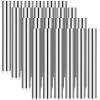Sratte 24 Pcs Relay Baton Aluminum Field Race Track Baton for Track and Field Students Office Outdoor Running Practice Athlete Equipment(Silver) view 1