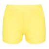 Kaerm Kids Girls Summer Dance Cycling Hot Pants Shorts Gymnastics Dancewear Workout Sportwear Yellow 8 Years view 1