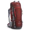 MOUNTAINTOP 80L Internal Frame Backpack for Man & Women Backpacking Hiking Backpack with Rain Cover,Maroon view 1
