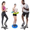 Mini Stair Stepper,Step Machine,Mini Steppers for Exercise,Exercise Stepper for Home Workouts,Mini Stepper with Monitor - Low Impact Stepper for at Home Workouts with Rubber Ropes and Mat (6) view 2