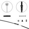 Felixstory Brake Cable Kit, Waterproof Front Brake Cable Line for Ninebot Max G30P/ G30LP Electric Scooter, Front Wheel Brake Wise Line Scooter Assembly Parts Accessories view 3
