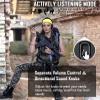 PROHEAR 030 Bluetooth 5.4 Electronic Shooting Ear Protection Earmuffs, Noise Reduction Sound Amplification Hearing Protector for Gun Range and Hunting - Pink view 3