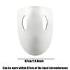Lyxaof Smile Mask Adult White Anime Face Mask Halloween Costume Accessories view 3