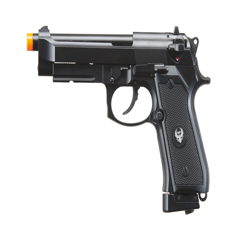 GoldenBall x HFC Metal HGC-194B Co2 Gas Blowback Airsoft Pistol Collab w/HFC (Color: Black)