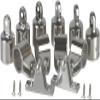 TANFEI Stainless Steel Marine Grade Bimini Top 3-Bow Boot Jaw Slide, Cap Eye End, Deck Hinge Fittings Hardware 12 Set (1''(25mm)) view 2