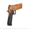250 FPS 2011 Alloy Series Spring Airsoft Pistol x UKA (Color: Gold) view 3