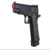 250 FPS M1911 Custom Durable Plastic Spring Airsoft Pistol (Color: Black) view 3