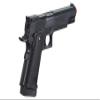 250 FPS M1911 Custom Durable Plastic Spring Airsoft Pistol (Color: Black) view 4