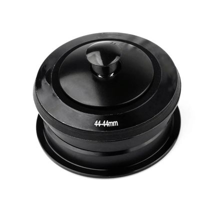 44-44mm Threadless Double Sealed Bearings Headset, Fit Mountain Bike Road Straight Tube Frame Fork Accessories (Color : Black)