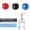 44-44mm Threadless Double Sealed Bearings Headset, Fit Mountain Bike Road Straight Tube Frame Fork Accessories (Color : Black) view 2