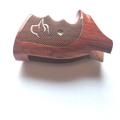 BMPL Hardwood Open Back Luxury Laser Grips Compatible with Taurus Medium/Large Frame.357 M44, 65, 66, 80, 82, 83, 96, 431, 441, 607, 608, 669 Revolver Handmade Handcraft