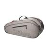 Wilson Team Tennis Racket Bag - Heather Grey, Holds up to 6 Rackets view 2