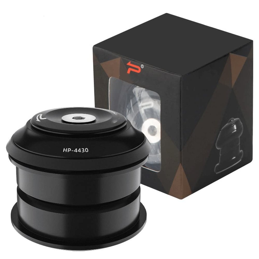 BOXKAT Bike Headset 44-44mm, Mountain Bike Bearing Headset for Straight and Tapered Mountain Bike Forks Accessories (Color : 44-44mm(Straight))