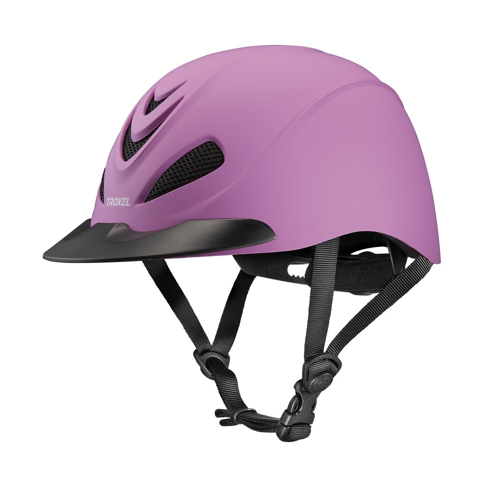 Troxel Liberty Ultralight Horse Riding Helmet, Low-Profile Adjustable Design, Safety Horseback Riding Gear, Large (7-1/4-7-3/8), Lilac Duratec