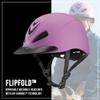 Troxel Liberty Ultralight Horse Riding Helmet, Low-Profile Adjustable Design, Safety Horseback Riding Gear, Large (7-1/4-7-3/8), Lilac Duratec view 3