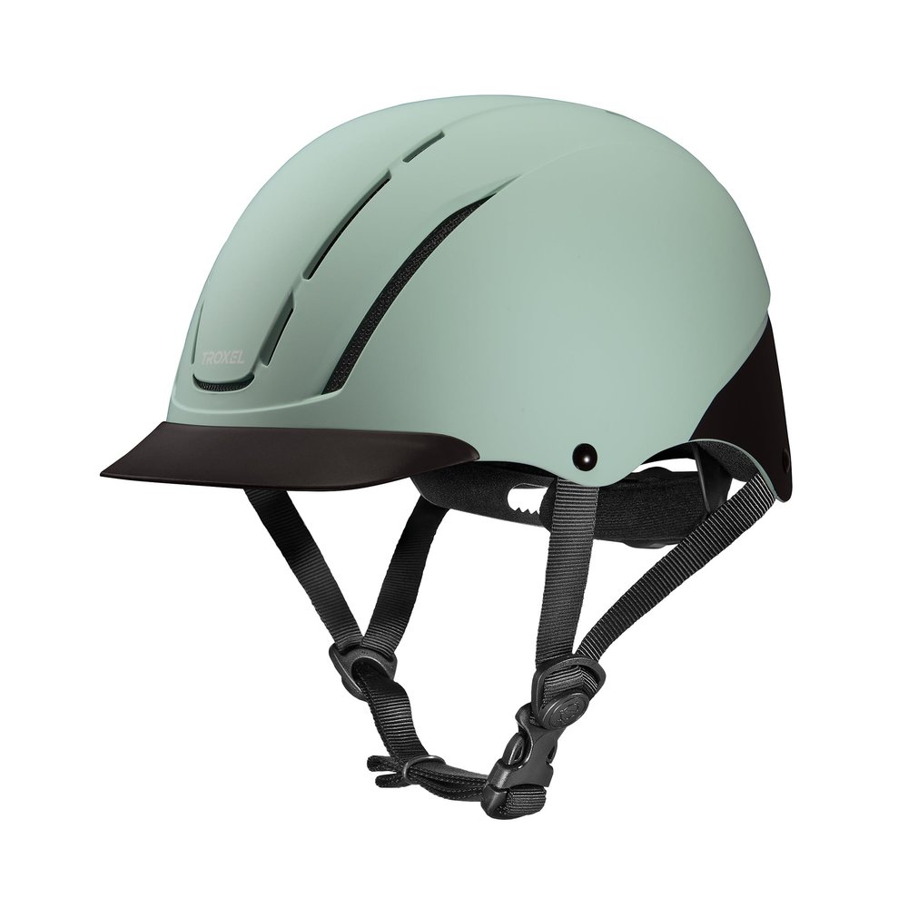 Troxel Spirit Full Coverage Horse Riding Helmet, Low-Profile & Adjustable, Safety Horseback Riding Gear, Extra Small/Youth (6-1/4-6-1/2), Mint Duratec