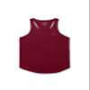 Jed North Men's Quick Dry Microfiber Bodybuilding Stringer Tank Top Weight-Training Y-Back Racerback,Maroon,XXX-Large view 4