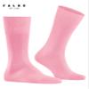 Falke Mens Tiago Breathable Socks Sustainable Organic Cotton Scotland Thread Thin Blend Solid Color Fancy Shiny Elegant Flat Toe Stitching For Daily Life Work 1 Pair, Rose Rose Water 8804, 39-40 view 4