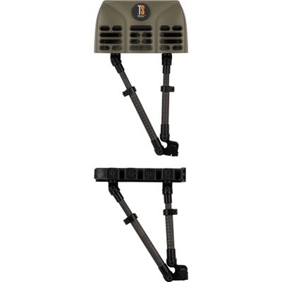 Tightspot Archery Hunting Lightweigh Pivot 2-Piece 5 Arrow Fully Adjustable Quiver Lite, Moss Green, LH