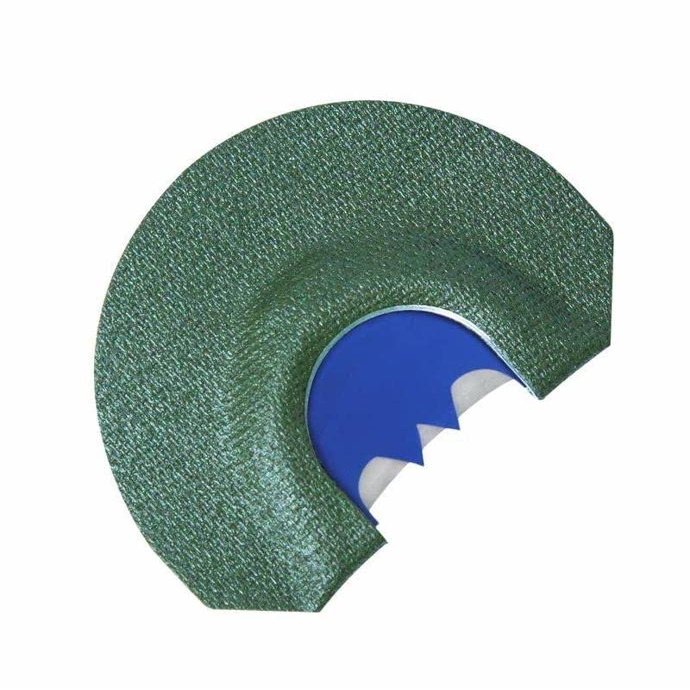Primos Hunting PS5 Turkey Mouth Call - Barracuda Cut Diaphragm Call for Turkey Hunting Green