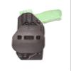 Aggressive Concealment OWB Kydex Paddle Holster fits PSA Rock 5.7 w/tb (Black, Left) view 2