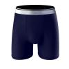 URROA Boxer Briefs Men Men's Extended Underwear Sports Fitness Pure Cotton Crotch Anti-wear Shorts,blue,XL view 2