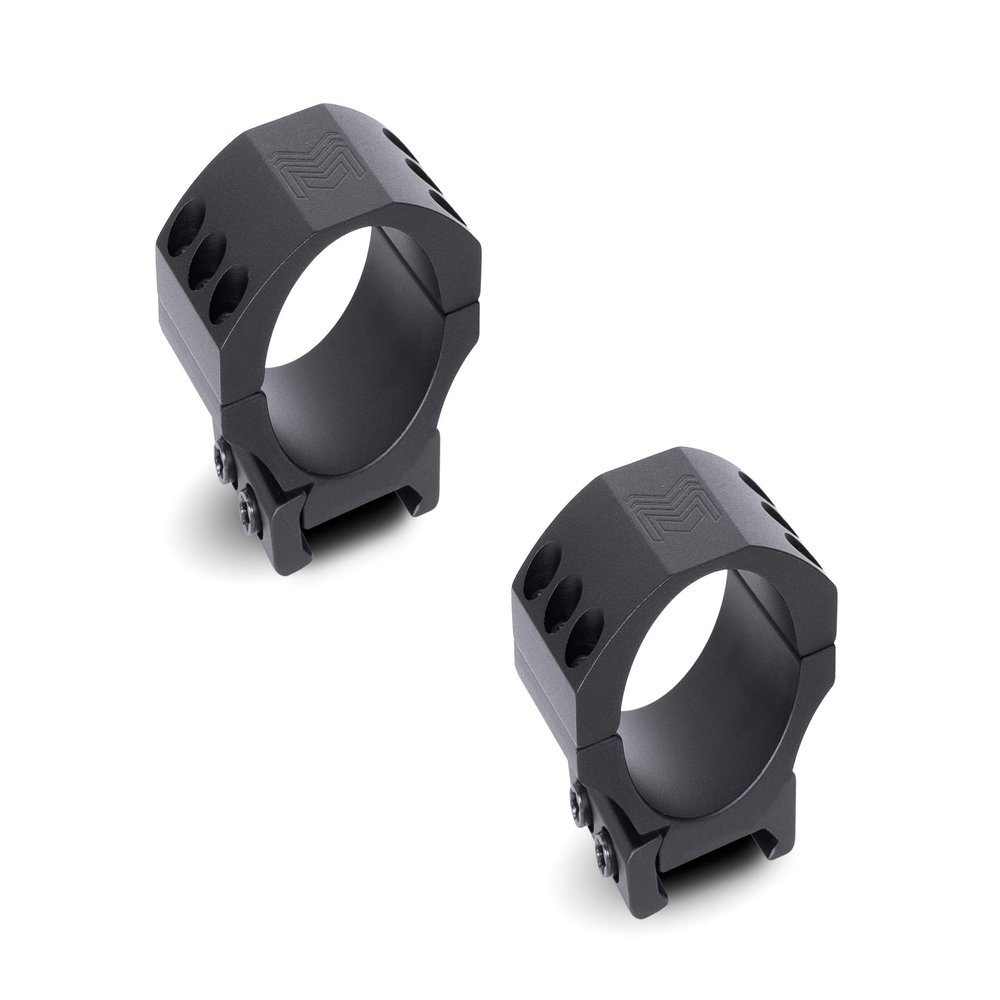 Monstrum Precision V2 Scope Rings with Weaver Anti-Recoil Lugs | 30 mm Diameter | 0.85 inch Height