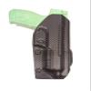 Aggressive Concealment OWB Kydex Paddle Holster fits PSA Rock 5.7 w/tb (Black w/Optic Cut, Right) view 1