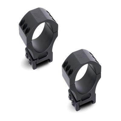 Monstrum Precision V2 Scope Rings with Weaver Anti-Recoil Lugs | 30 mm Diameter | 1.00 inch Height