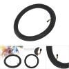 14 Inch Tube with Angle Valve Electric Rubber Inner Tube Tires Tubes with Metal Bent Valve E Accessories(14X2.125) (14X2.125 Elbow) view 3