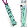 Get A Grip - Custom Tennis Racket Grip Tape - Anti-Slip/Quick-Drying Tennis Overgrips - Precut Badminton Racket Grip with Finishing Tape (Liquid Motion, 1 Grip) view 1