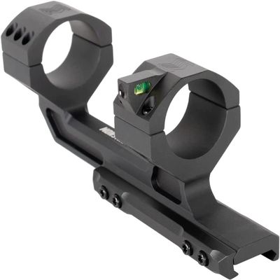 Monstrum Next Level Series Offset Scope Mount with Integrated Anti-Cant Level Bubble | 34 mm Diameter | 20 MOA