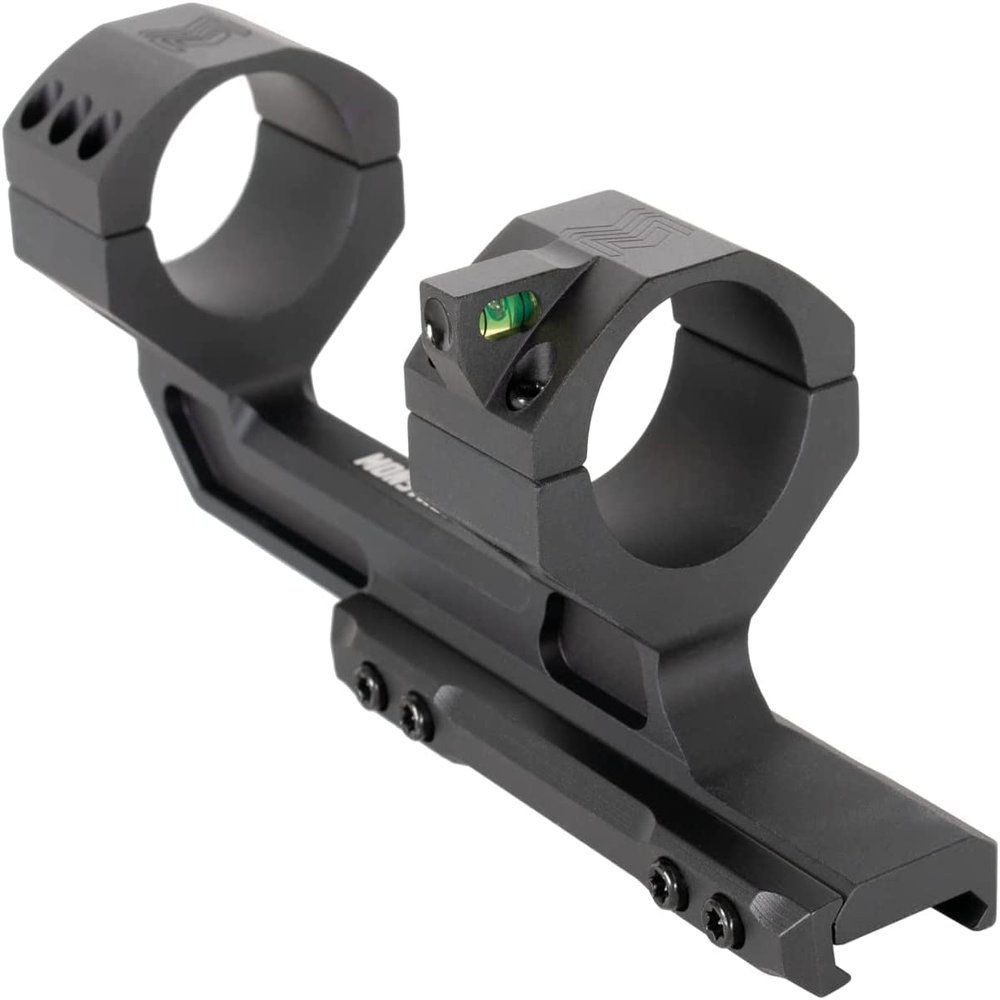 Monstrum Next Level Series Offset Scope Mount with Integrated Anti-Cant Level Bubble | 34 mm Diameter | 20 MOA