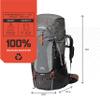 AMPEX Hiking Backpack | Camping Essentials Lightweight Backpack for Men & Women, Travel Bag for Backpacking, Camping, Hunting and More (65 Liter) view 4