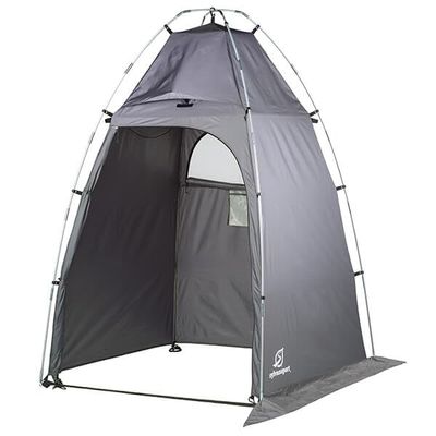 SylvanSport Privy Bivy Privacy Tent - Windproof, Portable Shelter for Camping Toilets & Changing Room - 6 8 of Interior Height - Easy Setup - Pop-Up Pod with Window for Camping, Beach & Tailgates