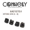 Connelly Boat Wakeboard Boots 64212751 | Optima Small 5-8 Black view 4