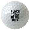 Moonlight4225 Punch Today in The Dick 3-Pack Printed Golf Balls view 1