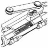 Uflex UC128TS-1P Metal Hydraulic Cylinder - Boat Steering Cylinder view 3