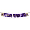 James Madison Dukes Banner String Pennant Flags view 1