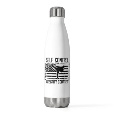 20oz Insulated Bottle Hilarious Martial Arts Karate Judo Instructor Guys Enthusiast Novelty Wrestling 20oz